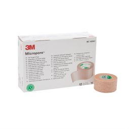 3M 1533-1 Micropore Surgical Tape-12/Box