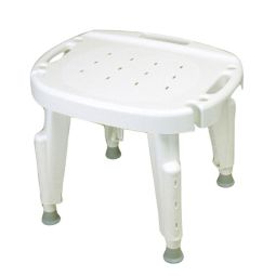 Ableware 727142001 Bath Safe Adjustable Shower Seat 300 LB Capacity