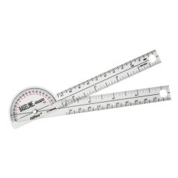 Baseline 12-1005HR HiRes Pocket Goniometer w/ 180� Head-6" Arm-25/Pack