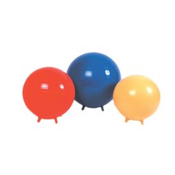 CanDo Inflatable Exercise Ball with Stability Feet