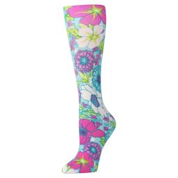 Celeste Stein Womens Compression Sock-Lilly's Garden