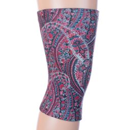 Celeste Stein Womens Light/Moderate Knee Support-Mauve Paisley