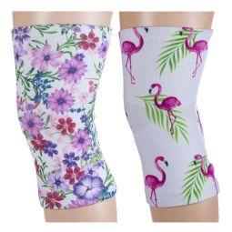 Celeste Stein Knee Support Set-Ode & White Flamingos