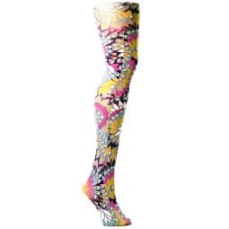Celeste Stein Womens Tights-Purple Peacock
