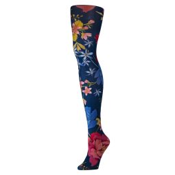 Celeste Stein Womens Tights-Navy Paradise