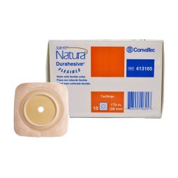 Convatec 413165 Sur-Fit Natura 4" X 4" Barrier w/ Tan Tape-10/Box