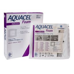 Convatec 420621 AQUACEL Adhesive Foam Dressing-10/Box