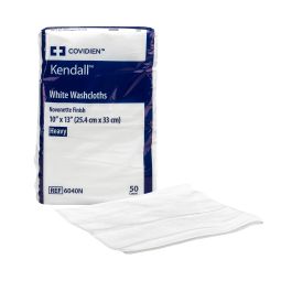 Covidien 6040N White Washcloth-Novonette Finish-600/Case