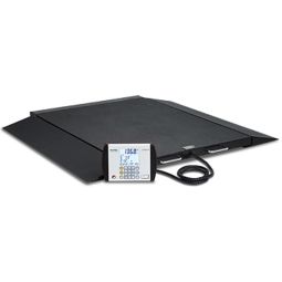 Detecto BRW1000 Portable Wheelchair Scale-1000 lb/400 kg Capacity