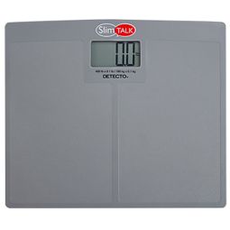 Detecto SlimTalk Home Health Talking Scale-440 lb Capacity