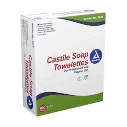 Dynarex 1304 Castile Soap Towelettes-1000/Case