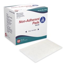 Dynarex 3434 Non-Adherent Pads-1200/Case