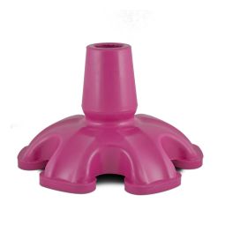 Essential Medical Supply T20010P Super Big Foot Cane Tip in Pink