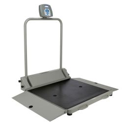 Health o meter 2610KL Wheelchair Scale w/ Bluetooth-1000 lb/454 kg