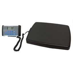 Healthometer 498KL, 660 lb/300 kg, Remote Display Digital Floor Scale with AC Adapter