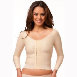 Isavela VS03-LS Waist Length Vest with Long Sleeves 