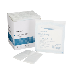 McKesson 16-42046 Medi-Pak High Absorbency Split Sponges-600/Case