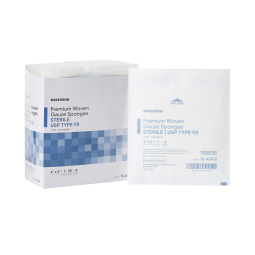 McKesson 16-42412 Medi-Pak Sterile Performance Plus Gauze Sponge-50/BX