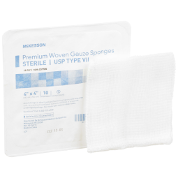 McKesson 16-42441 Medi-Pak Sterile Gauze Sponge-1280/Case