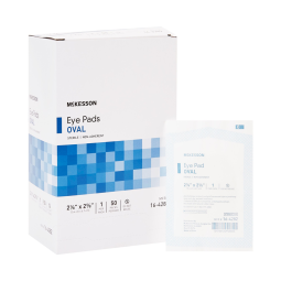 McKesson 16-4282 Medi-Pak Large Eye Pad-600/Case