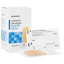 McKesson 16-4825 Medi-Pak Performance Sheer Adhesive Bandages-1200/CS