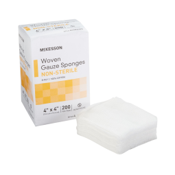 McKesson 44082000 Medi-Pak Non-Sterile Gauze Sponges-4000/Case