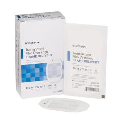 McKesson 4985 Transparent Film Dressing-100/Box