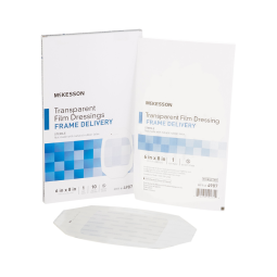 McKesson 4987 Transparent Film Dressing-10/Box