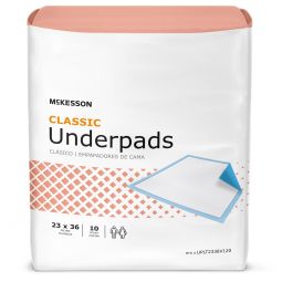 McKesson UPLT2336V120 Lite Underpad-120/Case