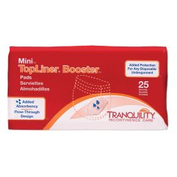 Tranquility 2072 TopLiner Mini Booster Pads-200/case
