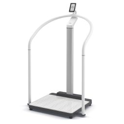 Seca EMR-Validated Ultrasonic Measuring Station With ID-Display & Handrail