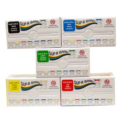 Sup-R Band 10-6318 Latex Free Exercise Band-6 Yard Roll-5-piece set