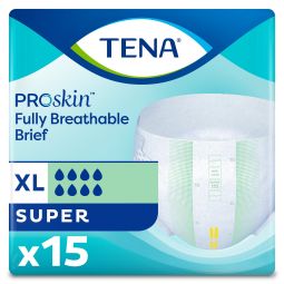 Tena 68011 Super Extra Large Briefs-Maximum Absorbency 60/Case